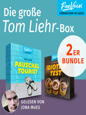 cover image of Die große Tom Liehr-Box--Idiotentest + Pauschaltourist